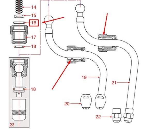 Кольцо уплотнительное EPDM OR 0117 1786462 Арт.2727