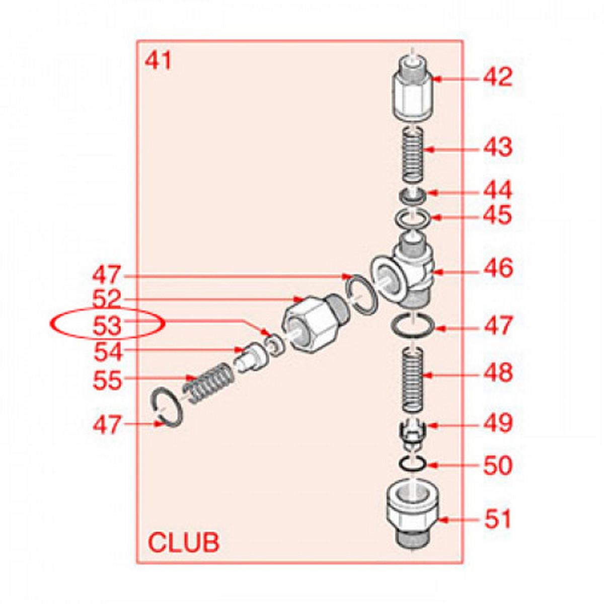 Уплотнитель Т-образного клапана RANCILIO PROMAC EPDM dd11х3,6мм h2мм 1186454 Арт.2822