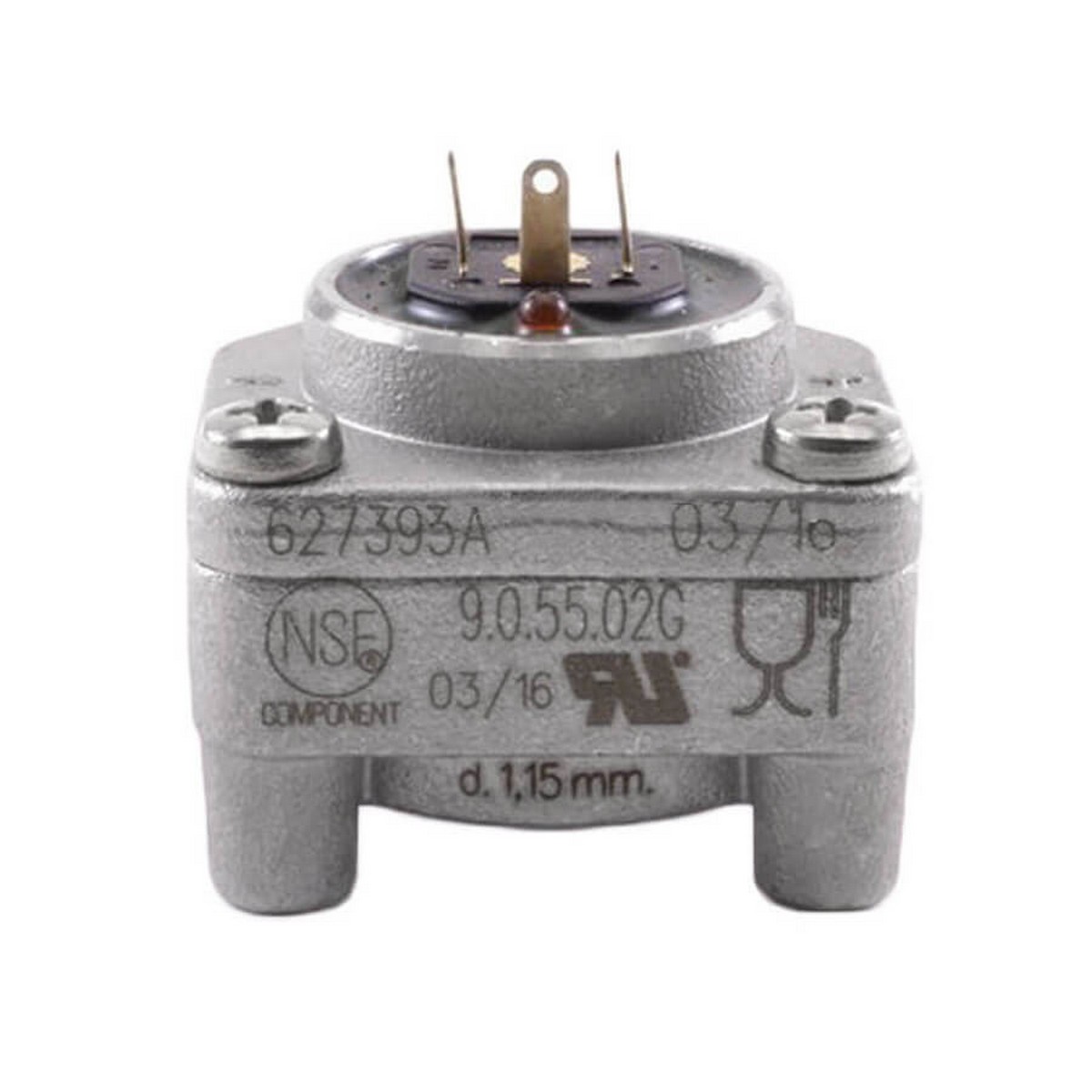 Расходомер флоуметр GICAR латунь CW510L 1/4" с LED, разъем NSF 1455067 Арт.5151