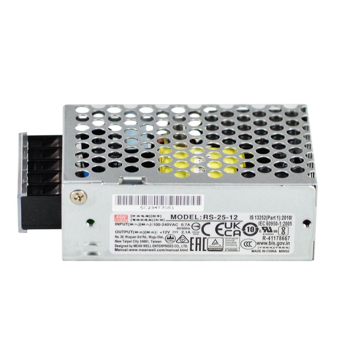 Источник питания 12 В RS2512 JETINNO (3408050100) арт.6716
